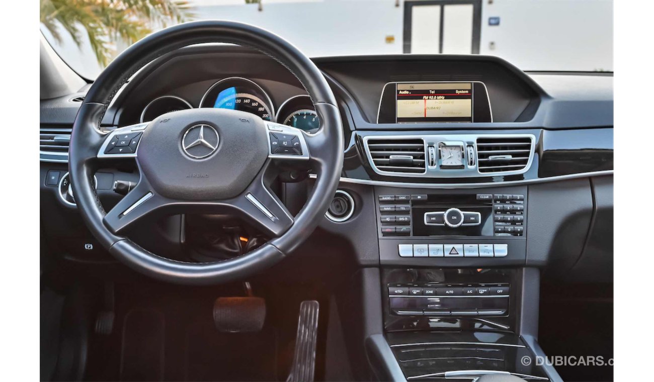 Mercedes-Benz E200 - Exceptional Value for Money - AED 1,253 Per Month - 0% DP