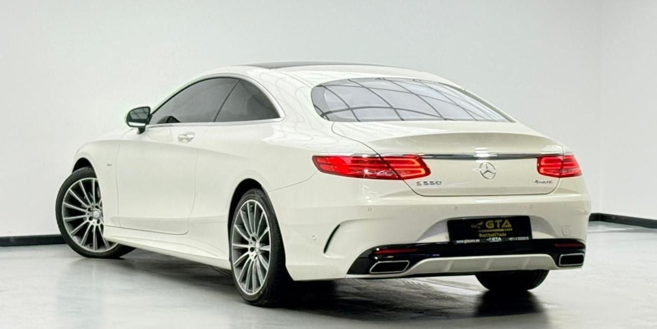 Mercedes Benz S 550 Coupe  2015 Mercedes Benz S550 4MATIC Coupe, Service History, Designo Package, Excellent Condition, Jap
