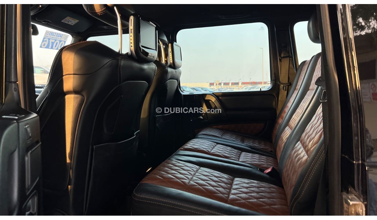 Mercedes-Benz G 63 AMG 5.5L Bitrubo Partial Service History 2016 GCC