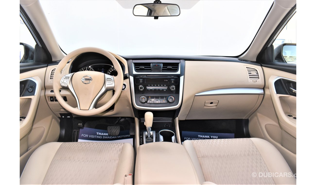 نيسان ألتيما 2.5L S 2018 GCC SPECS DEALER WARRANTY