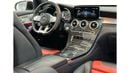 Mercedes-Benz GLC 63 AMG 4MATIC+ 2020 Mercedes Benz GLC63s AMG 4MATIC Coupe, Feb 2025 Mercedes Warranty, Full Options, Low Km
