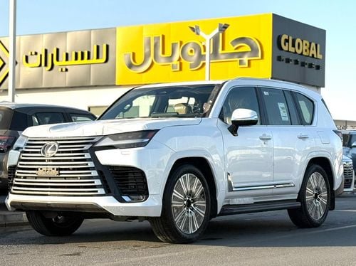 Lexus LX700h SIGNATURE WHITE INSIDE TAN