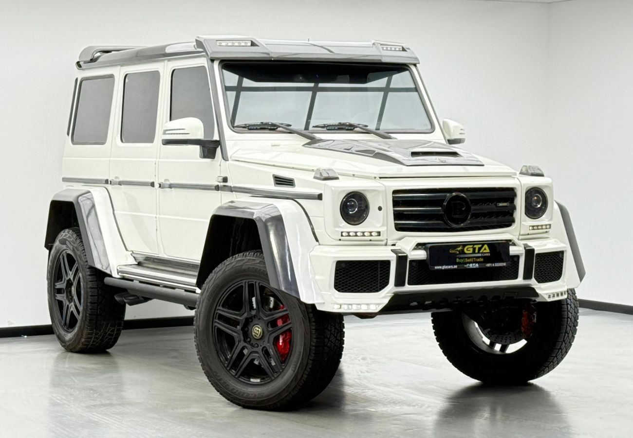 Mercedes-Benz G 500 4X4 2016 Mercedes G500 4x4 Squared Brabus, Service History, Excellent Condition GCC