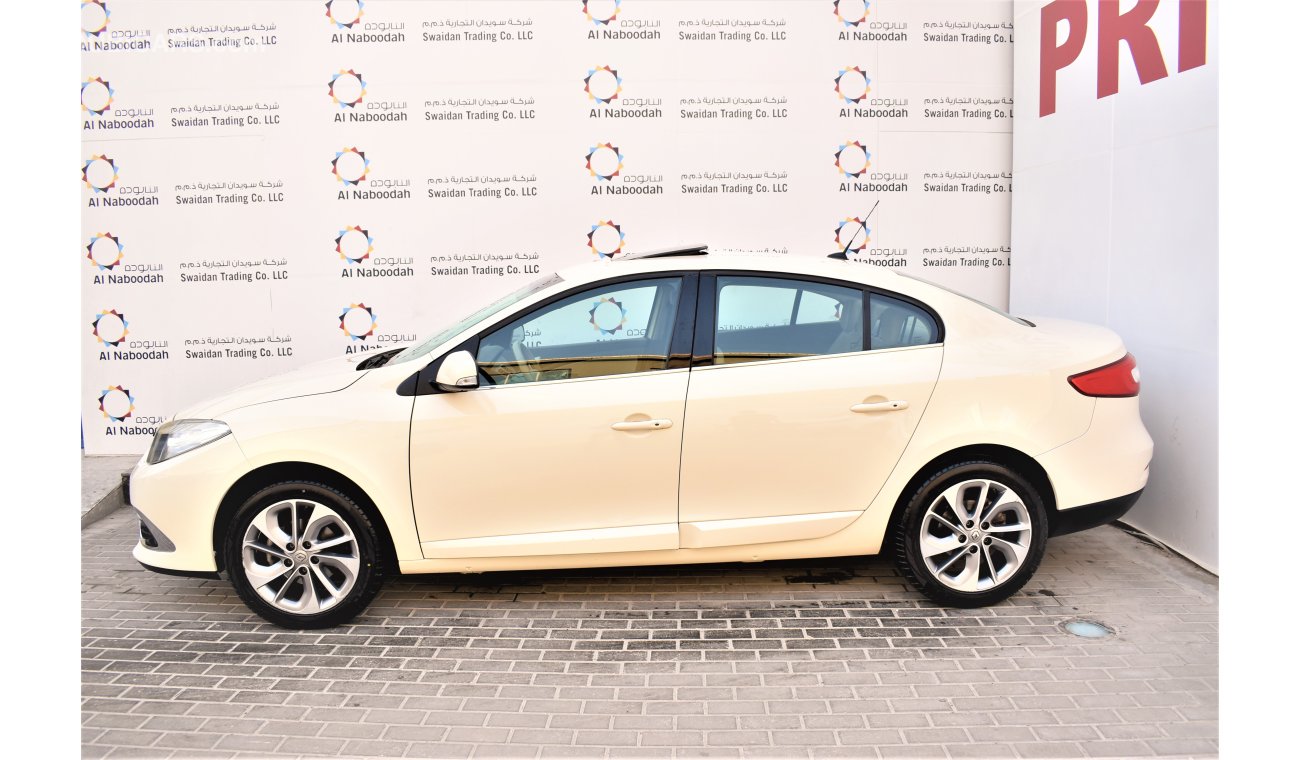 Renault Fluence DEALER WARRANTY 2.0L LE 2017 GCC SPECS