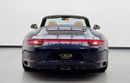 Porsche 911 CARRERA 4GTS 2018 Porsche 911 Carrera 4 GTS Cabriolet, Full Service History, Excellent Condition