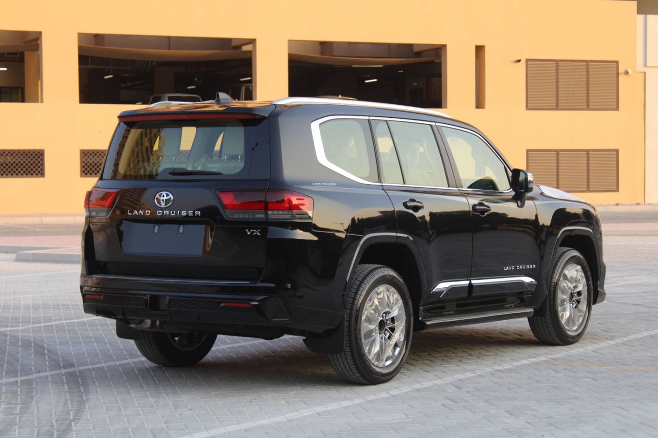 تويوتا لاند كروزر TOYOTA LANDCRUISER 4.0 VX-V V6 2025 BLACK BIEGE