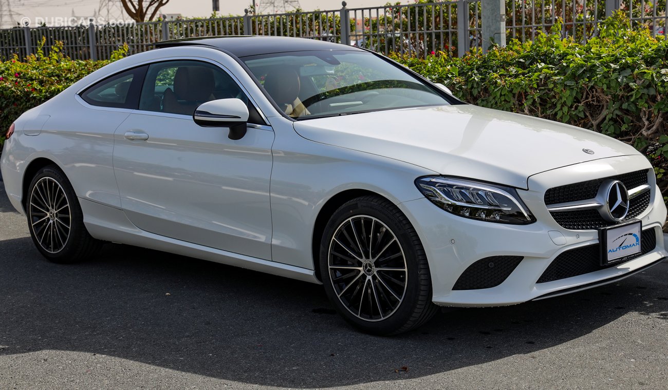 مرسيدس بنز C 200 كوبيه 2020 0km W/3 Yrs or 100K km Warranty @ Official dealer.