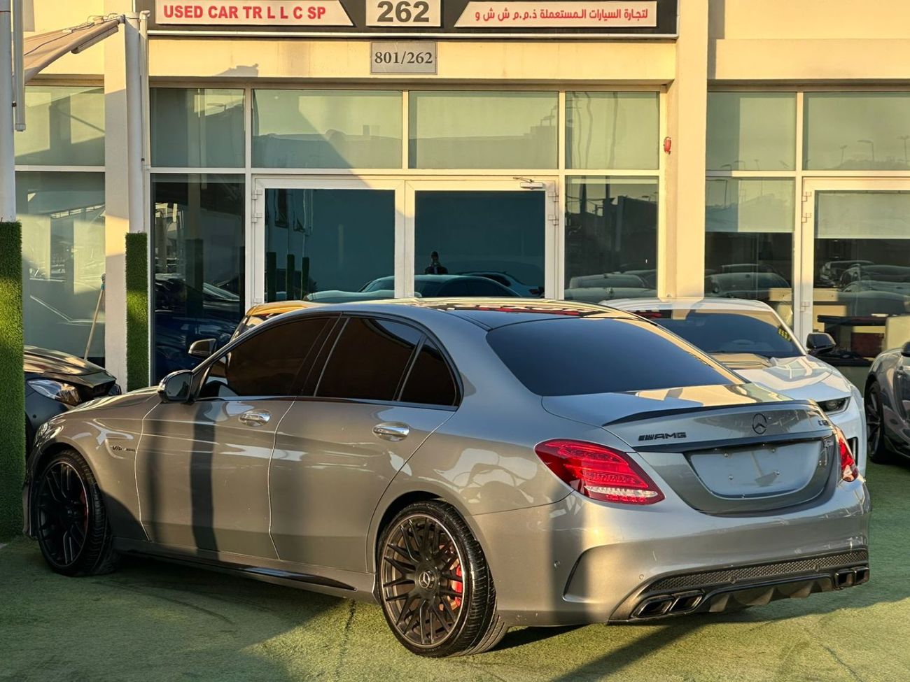 مرسيدس بنز C 63S AMG مرسيدس بنز AMG C63S خليجي 2015 بحاله ممتازه