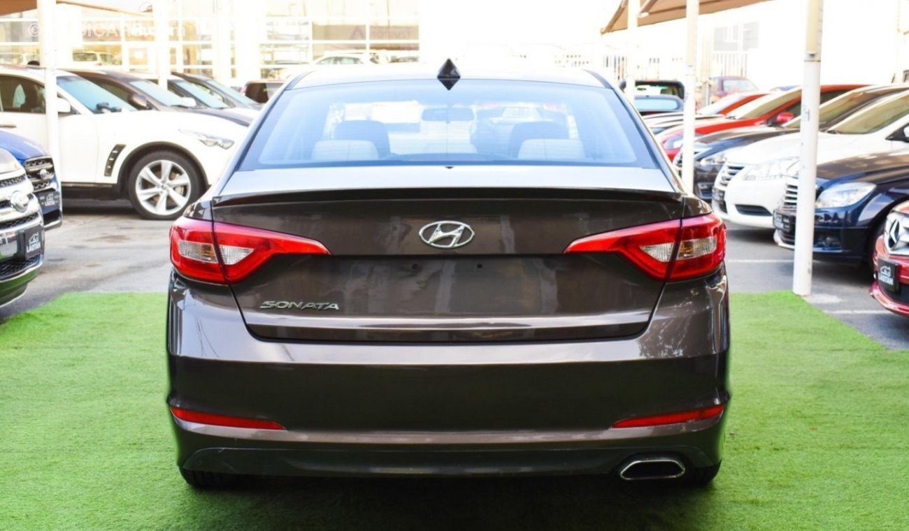 Hyundai Sonata 2015 model, cruise control, alloy wheels, air conditioning, power sensors, fog lights, in excellent