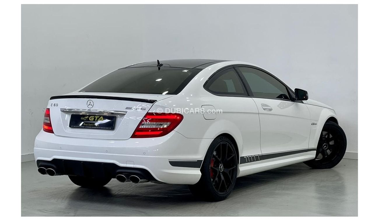 Mercedes-Benz C 63 Coupe Edition 507 2014 Mercedes-Benz C63 507 Coupe, Full Service History, Fully Loaded, GCC