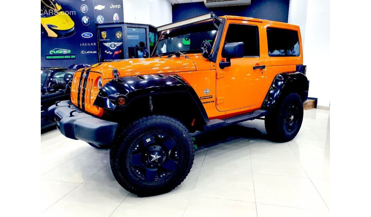 Jeep Wrangler SPORT - 2013 - GCC - ONE YEAR WARRANTY - ( 930 AED PER MONTH/ 4YRS )