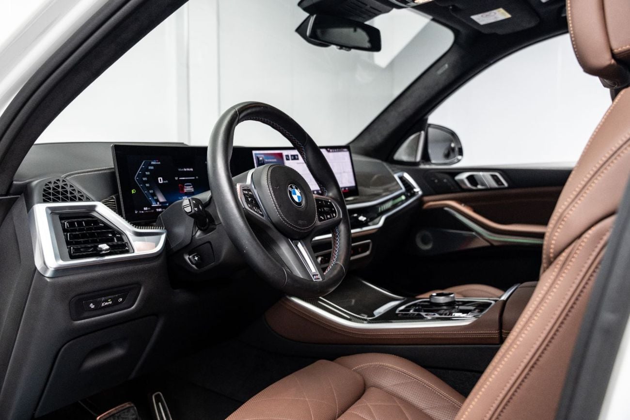 بي أم دبليو X5 M60i XDRIVE BUY NOW, PAY 2027 | THE BLACKLINE STANDARD | September 2029 Warranty + Service Contract,