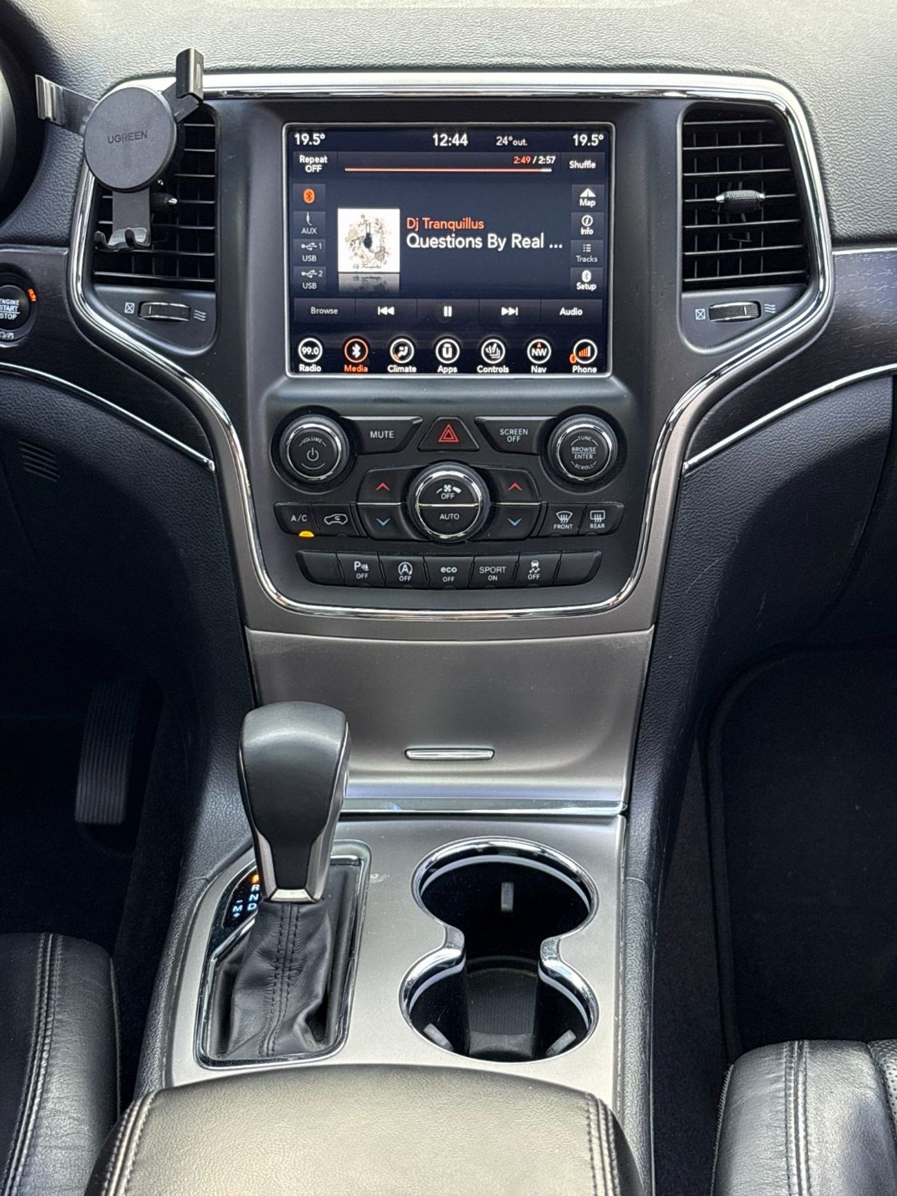 جيب جراند شيروكي Limited 3.6L V6 A/T | 2018 | GCC SPECS | AED 1,500 per month