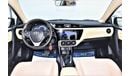 Toyota Corolla AED 1039 PM | 2.0L SE GCC DEALER WARRANTY