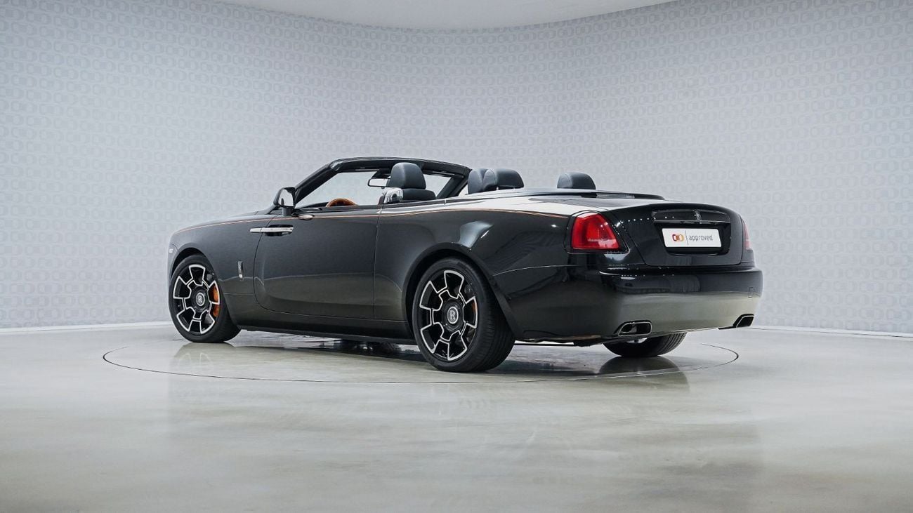 Rolls-Royce Dawn | AED 17,017 PM | Up to 3 Years Unlimited Warranty |
