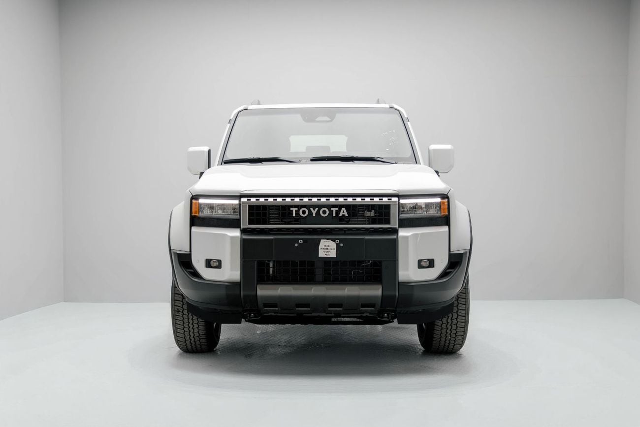 تويوتا برادو 2.4L - Platinum White Inside Black | Export Only