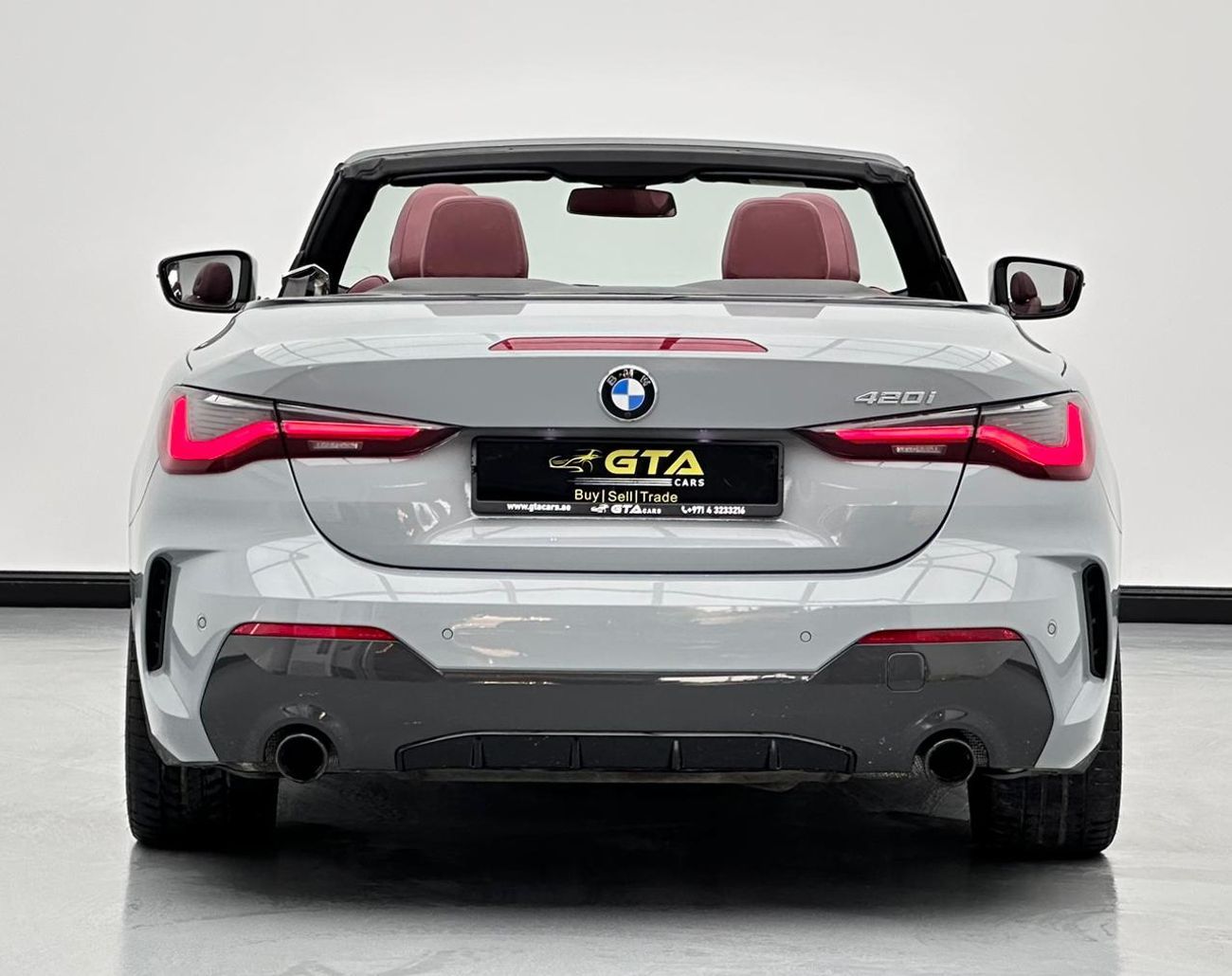 بي أم دبليو 420i 2022 BMW 420i M-Sport Cabriolet, 2026 BMW Warranty + Service Contract, BMW Full Service History, GCC