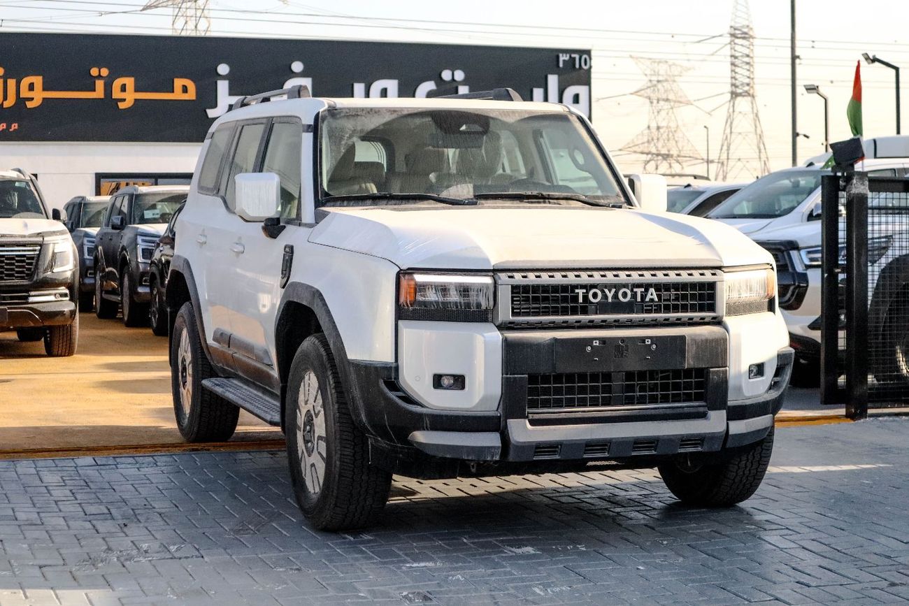 Toyota Prado First Edition Toyota Land Cruiser Prado (TJA250) – 2.4L SUV 4WD – 5 Door – 2025 Model – White Color 