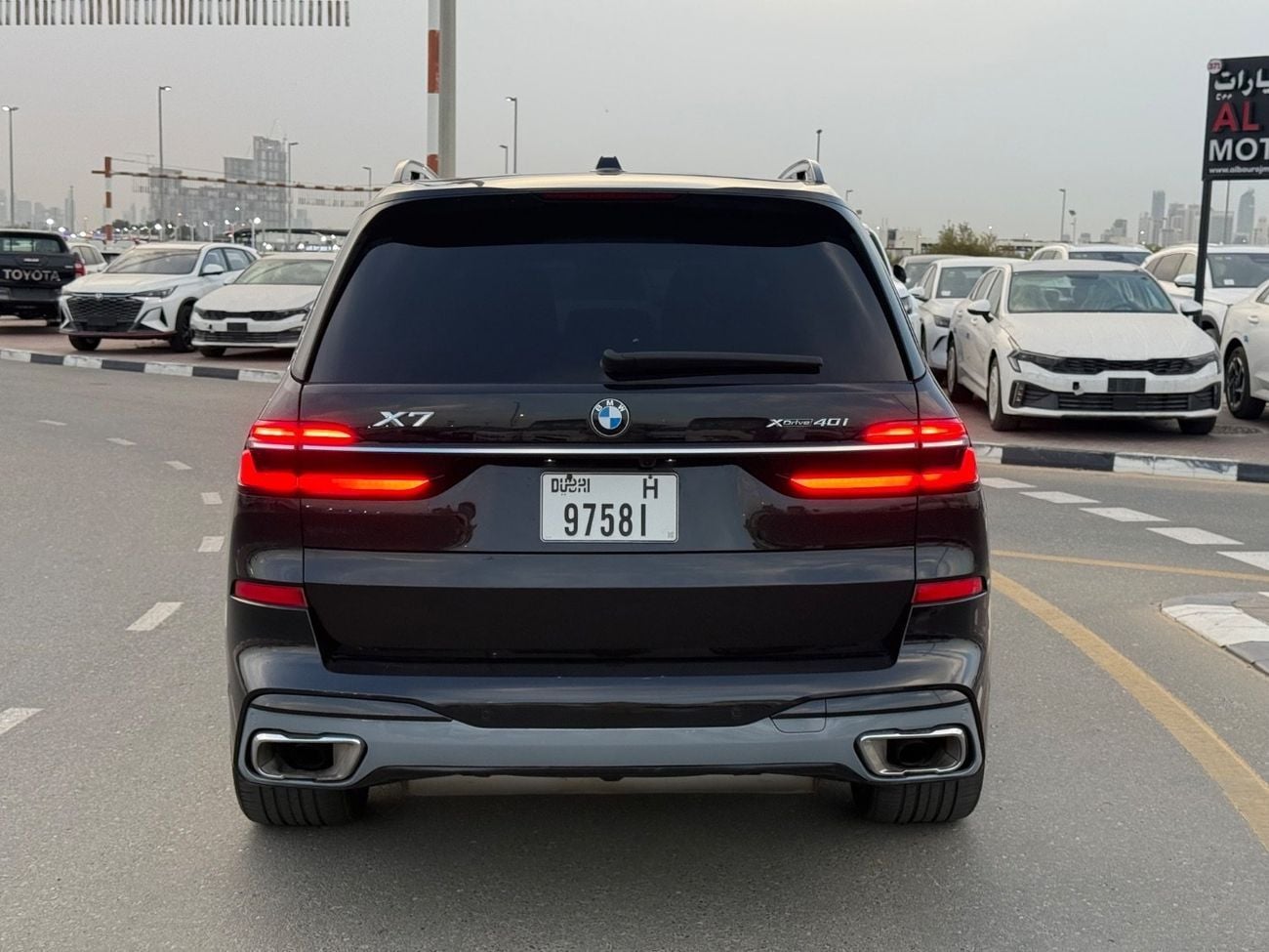 بي أم دبليو X7 XDRIVE40I M SPORT 3.0L