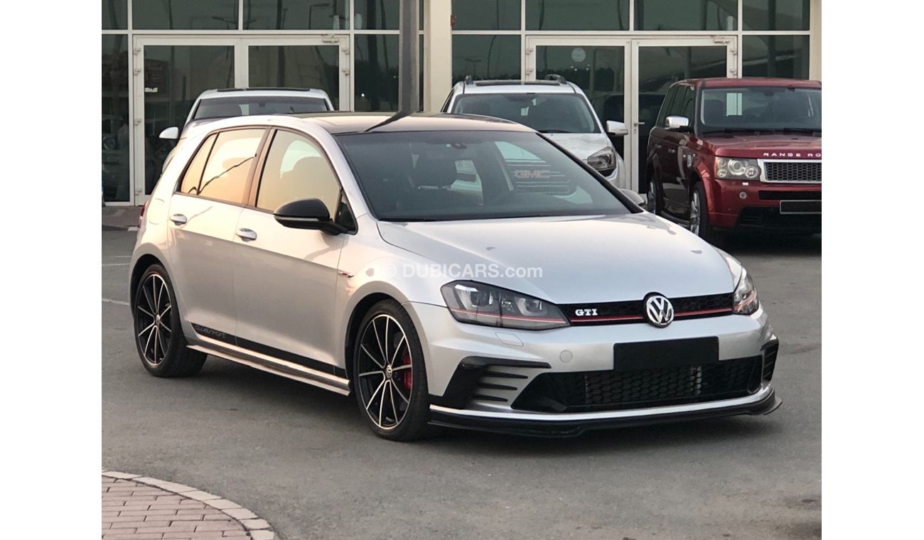 Volkswagen Golf GTI club sport model 2016 GCC car prefect condition full option