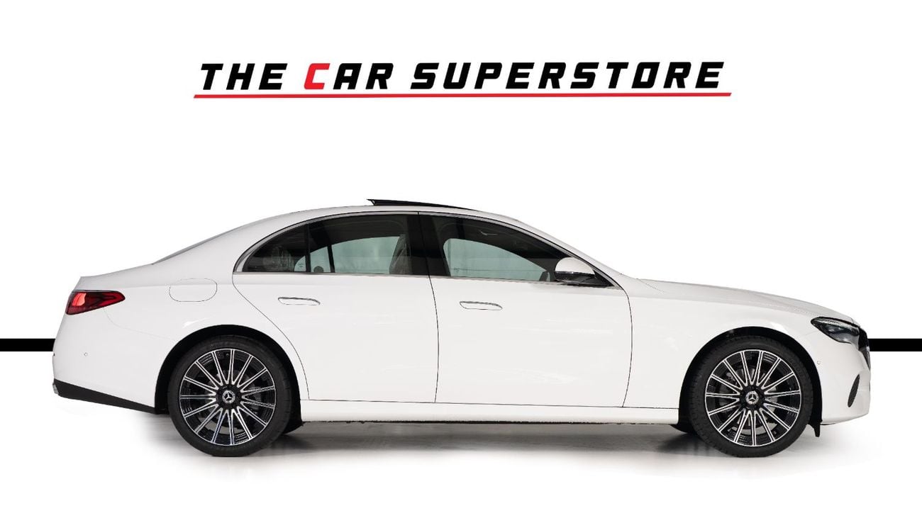 مرسيدس بنز E200 Avantgarde Exterior Package-20 Inch AMG Rims-Chrome Package