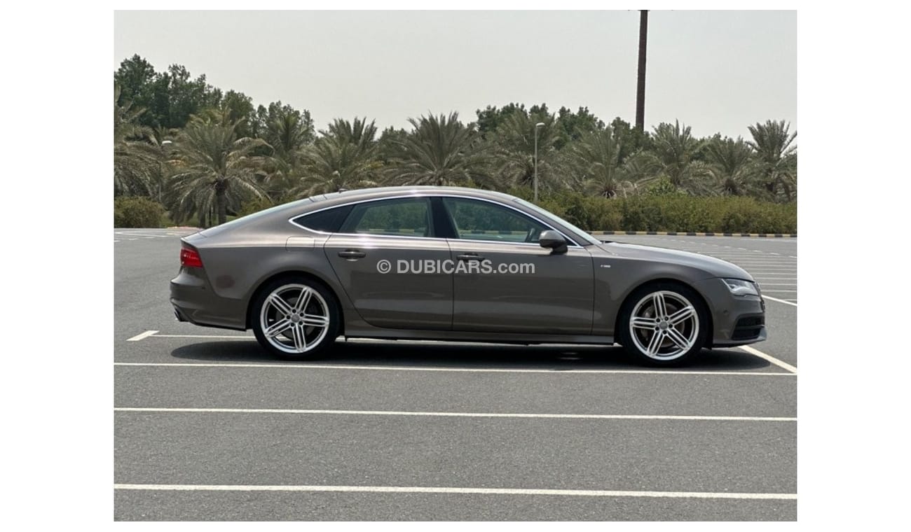 Audi A7 S-Line MODEL 2013 GCC CAR PERFECT CONDITION INSIDE AND OUTSIDE FULL OPTION PANORAMIC ROOF LEATHER SE