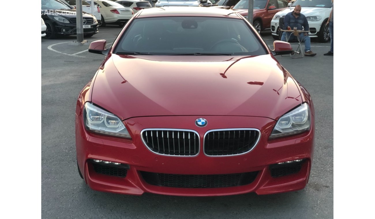 BMW 640i Bmw 640 model 2013GCC car prefect condition full electric control excellent sound system navigation