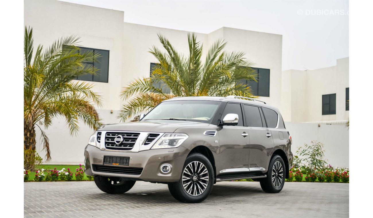 Nissan Patrol Platinum Kit - Warranty - GCC - AED 2,526 Per Month