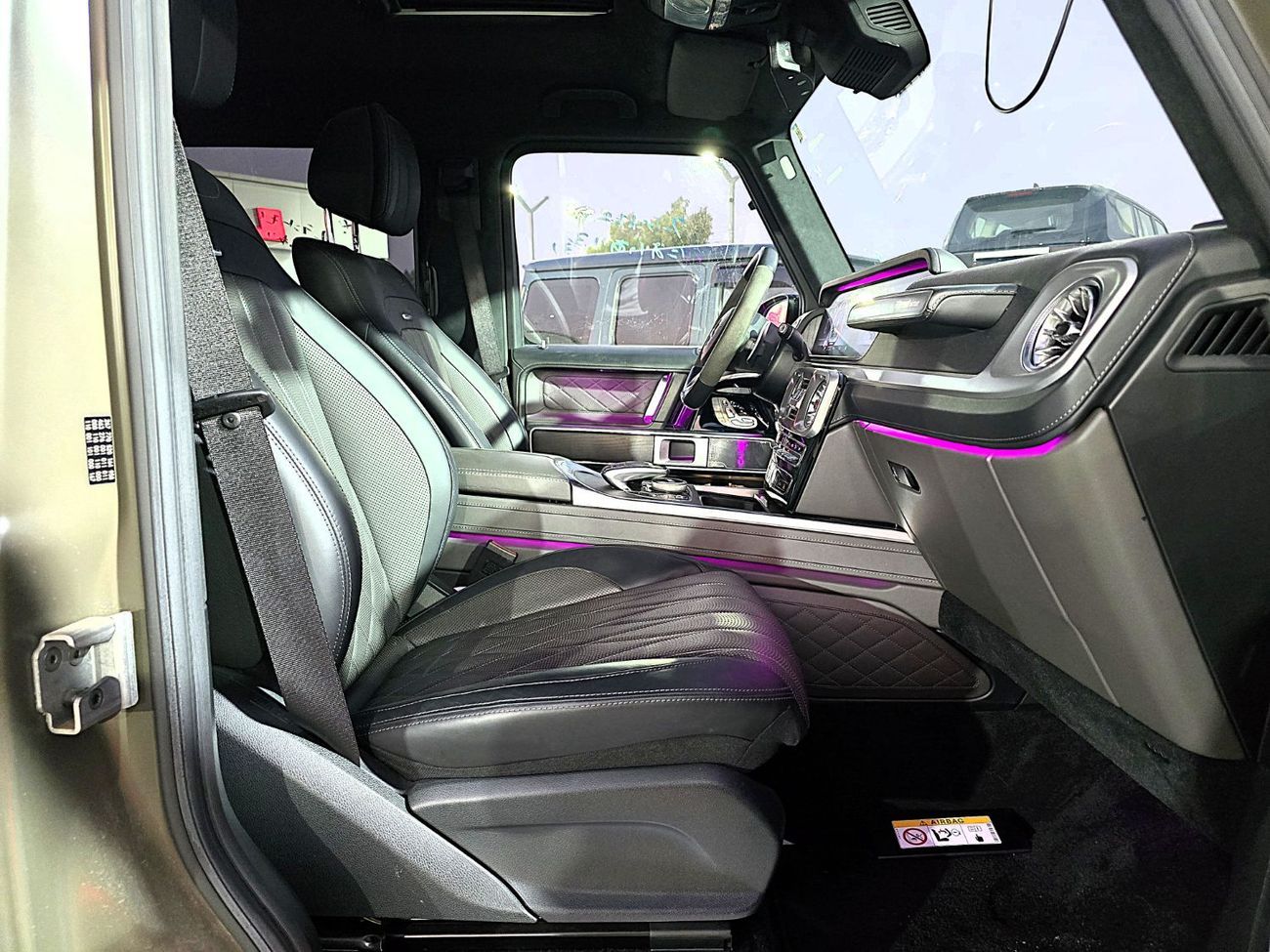 مرسيدس بنز G 63 AMG Used Mercedes AMG G63  4.0L V8 BiTurbo Full Option Mut Brown  Color 2021 Model