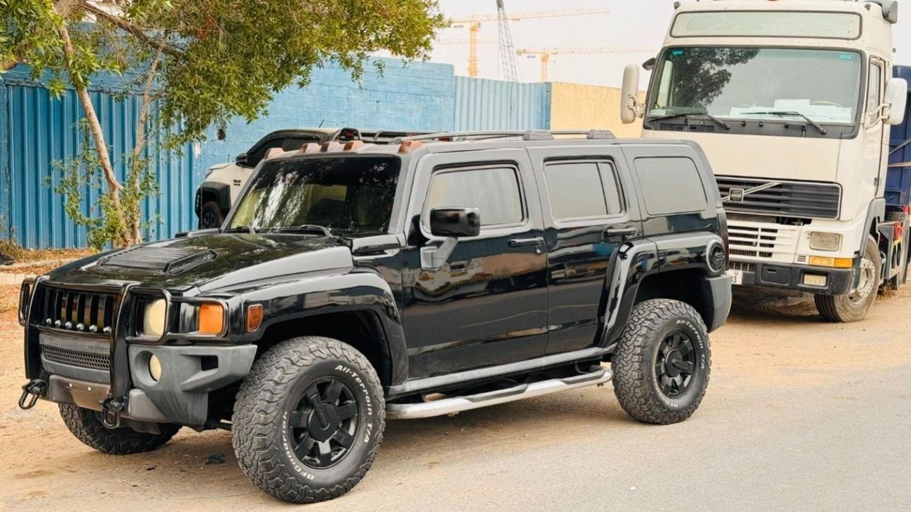 Hummer H3 SUNROOF | PREMIUM LEATHER BLUE INTERIOR | 3.5L PETROL | SUNROOF | 2006 | LHD | BACK CAMERA