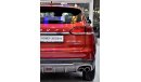 Haval H6 EXCELLENT DEAL for our Haval H6 2.0 GDIT ( 2020 Model ) in Red Color GCC Specs