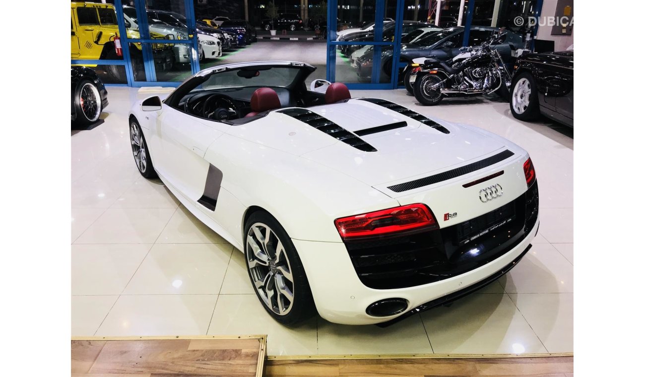 Audi R8 V10 CABRIOLET- GCC - 2012 - ONE YEAR WARRANTY