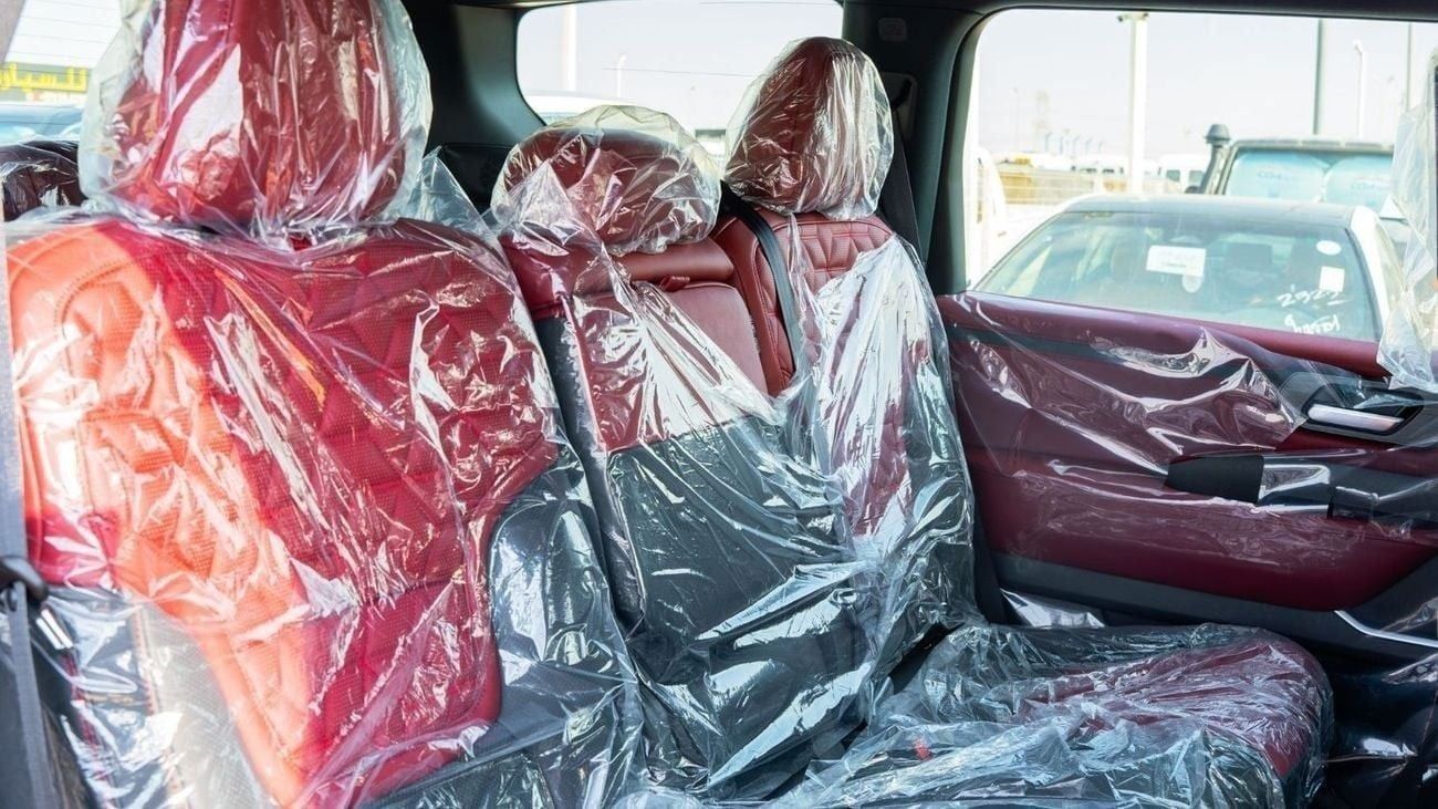 نيسان باترول 2026 Nissan Patrol V6 3.8L SE Platinum AT Petrol Black - Red