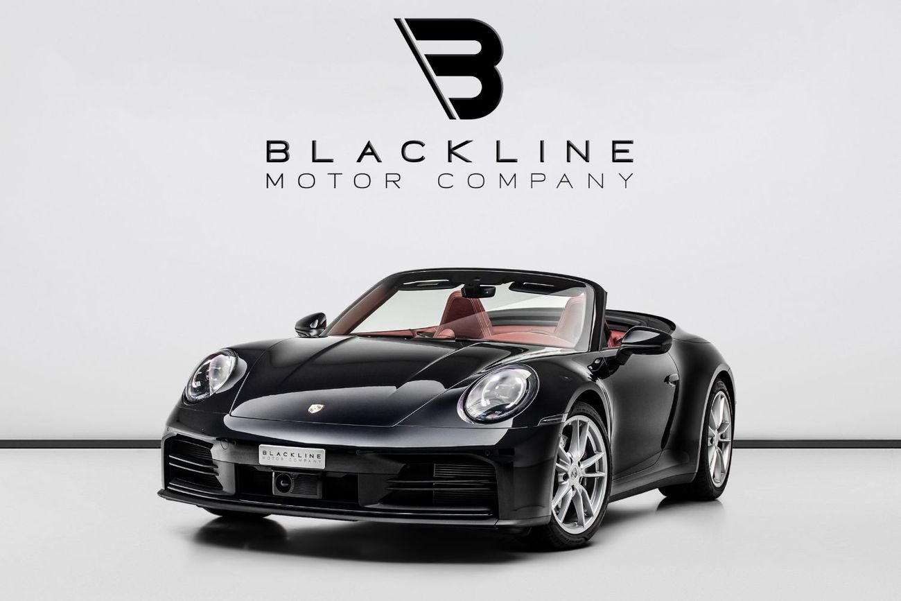 Porsche 911 Carrera 3.0L (380 HP) Convertible 2025 Porsche 911 Cabriolet, December 2026 Porsche Warranty, Very L