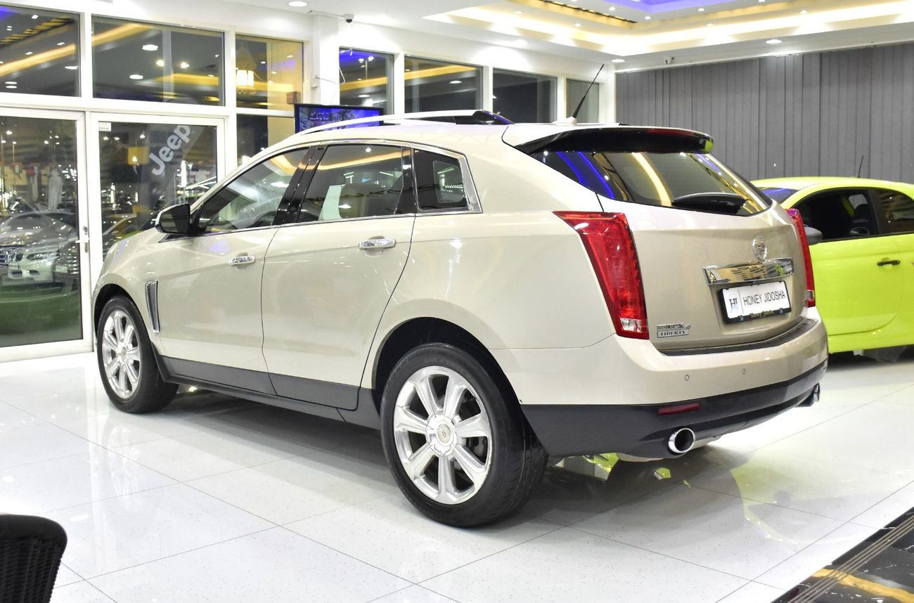Cadillac SRX EXCELLENT DEAL for our Cadillac SRX4 3.6 ( 2016 Model ) in Golden Color GCC Specs