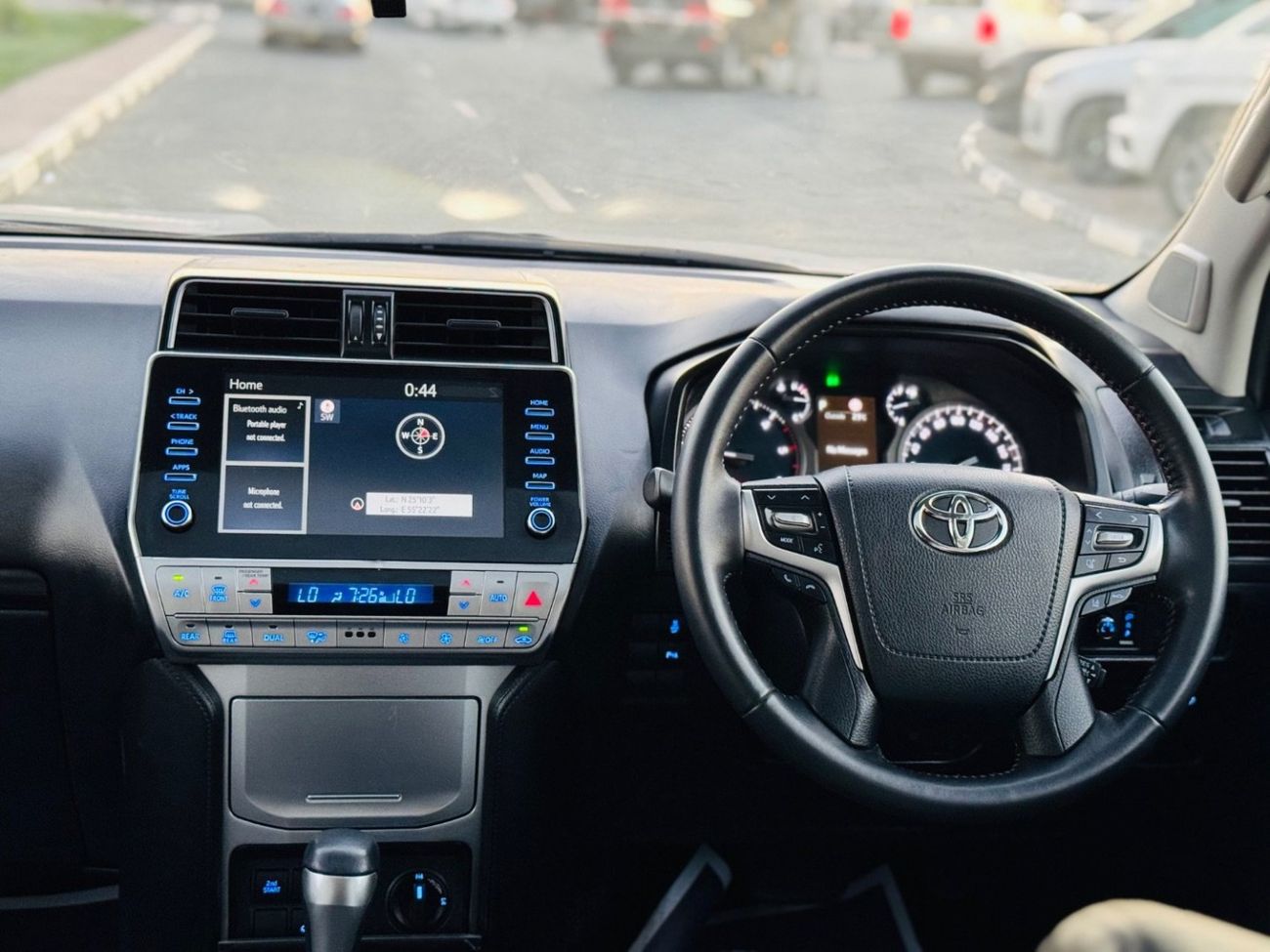 تويوتا برادو Toyota prado 2023 diesel silver RHD