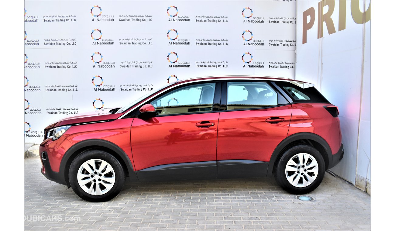 Peugeot 3008 1.6L ACTIVE 2019 GCC AGENCY BALANCE WARRANTY STARTING FROM 59,900 DHS