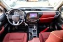 تويوتا هيلوكس Toyota Hilux (TGN126) 2.7L Pick-Up 4WD Double Cab – 2026 Model (A/T, White exterior, Red interior, w