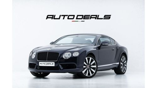 Bentley Continental GT | GCC - Low Mileage - Excellent Condition | 4.0L V8