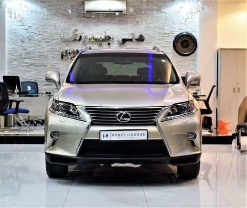 لكزس RX 350 LEXUS RX 350 2015 Model! With SERVICE HISTORY Gold Color GCC SPECS