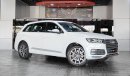 أودي Q7 AED 1200/MONTHLY | 2017 AUDI Q7 45 TFSI QUATTRO | 7 SEATS | GCC | UNDER WARRANTY