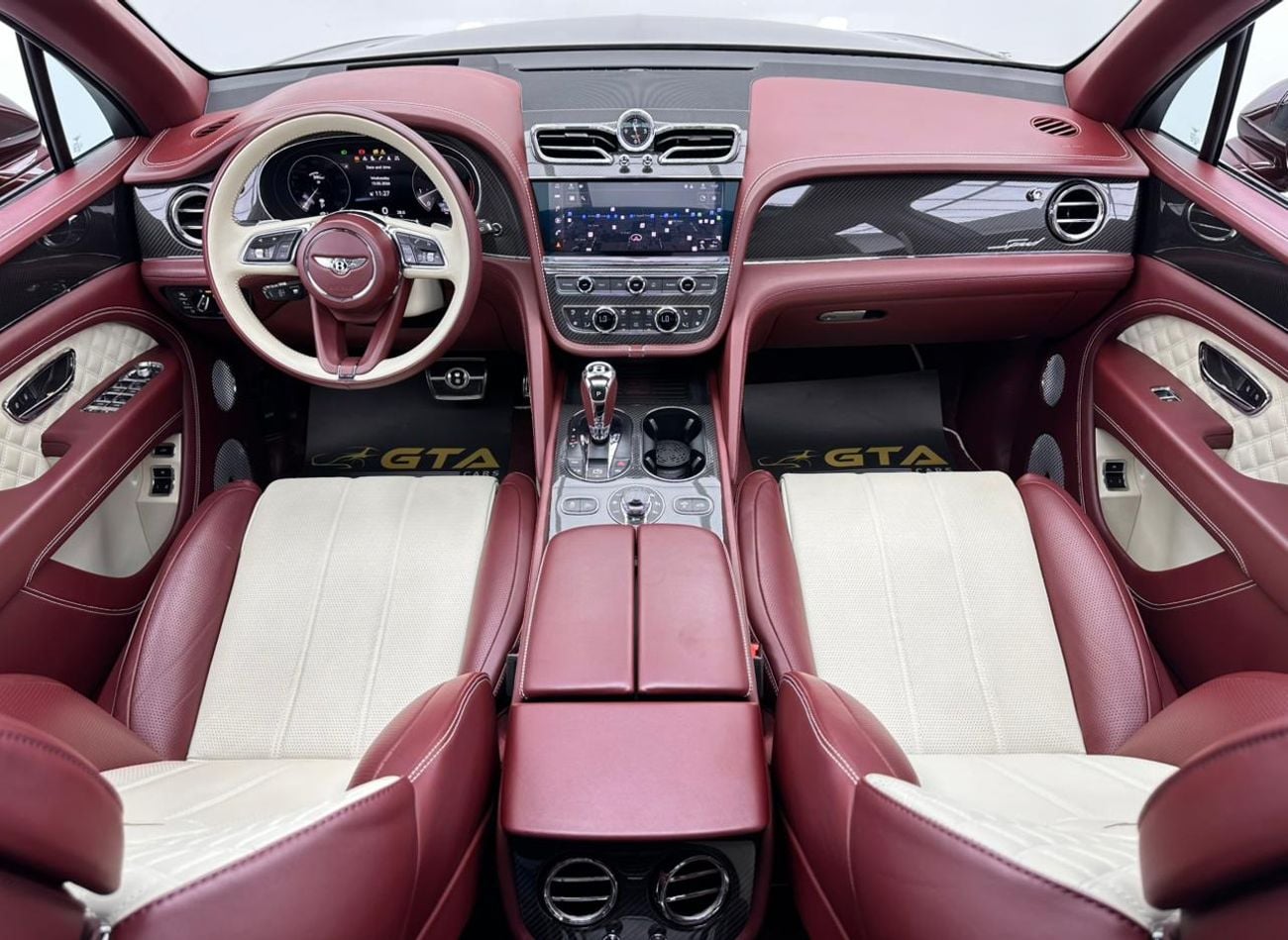 Bentley Bentayga 2021 Bentley Bentayga W12 Speed, 05/2027 Warranty, 09/2027 Service Contract, FSH, GCC