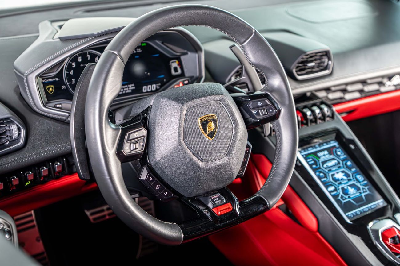 Lamborghini Huracan LP 610-4-1 OF 1 Custom Made Super Car-Two Tone Color Split Faded Exterior Color