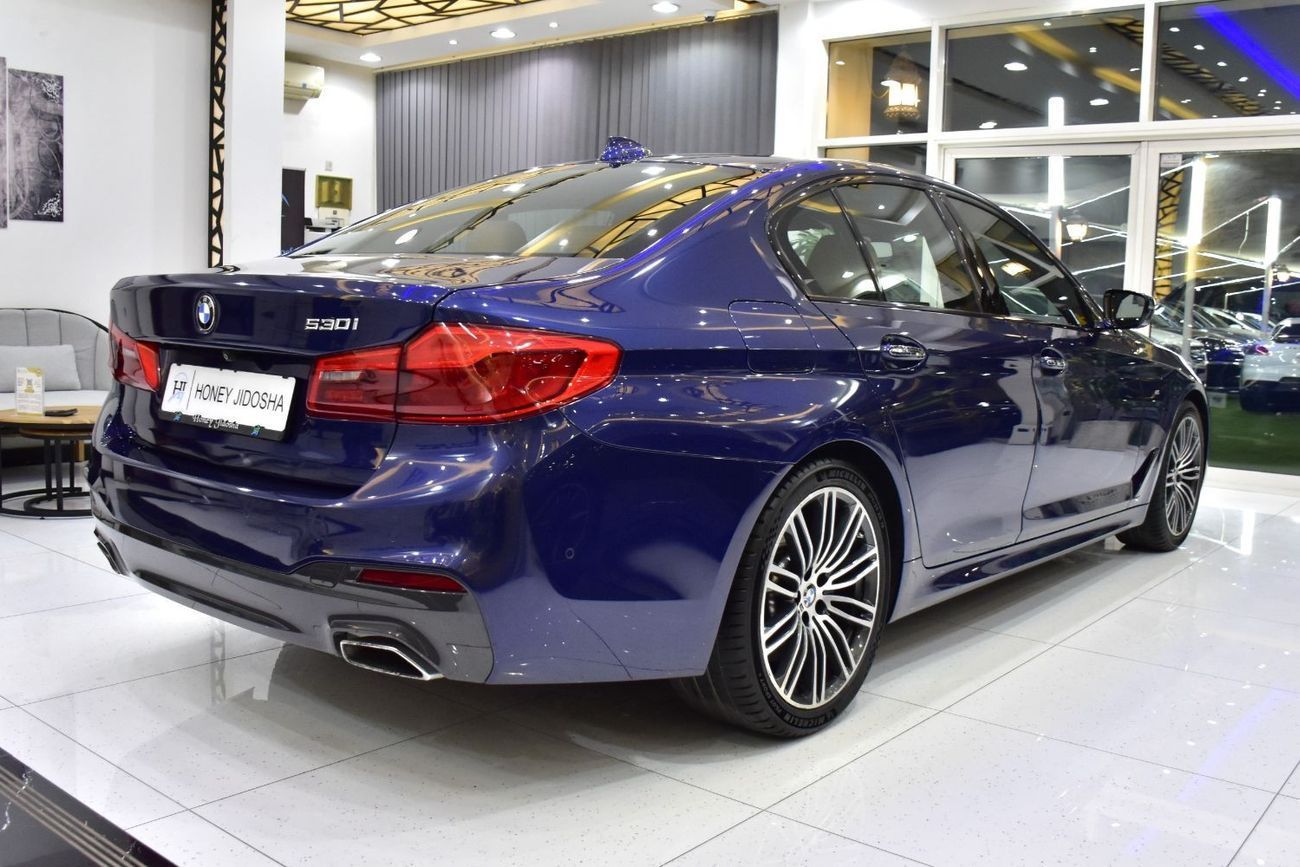 BMW 530i EXCELLENT DEAL for our BMW 530i M-Kit ( 2017 Model ) in Blue Color GCC Specs