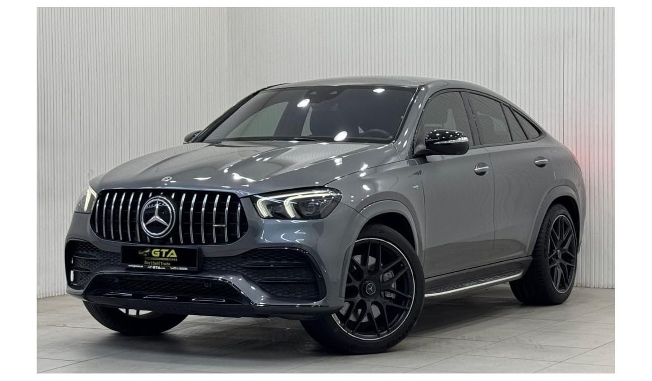 مرسيدس بنز GLE 53 AMG كوبيه 4MATIC+ 2022 Mercedes Benz GLE53 AMG Coupe, 2027 Mercedes Warranty, 4 Years Mercedes Service Pack, G