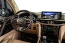 Lexus LX 570 Signature 5.7L 7 Seats-Al Futtaim Full Service History-Pearl Black Exterior Color