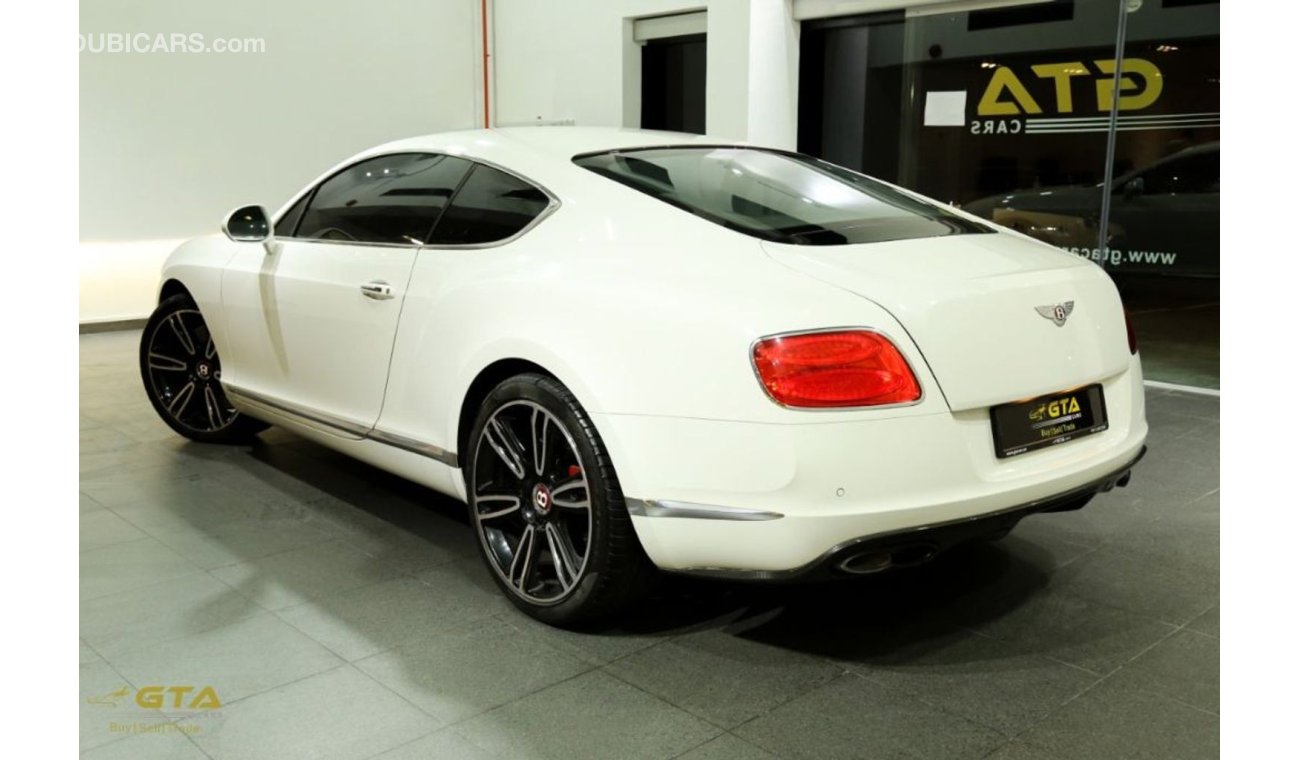 Bentley Continental GT 2014 Bentley Continental GT, Warranty, Service History, GCC