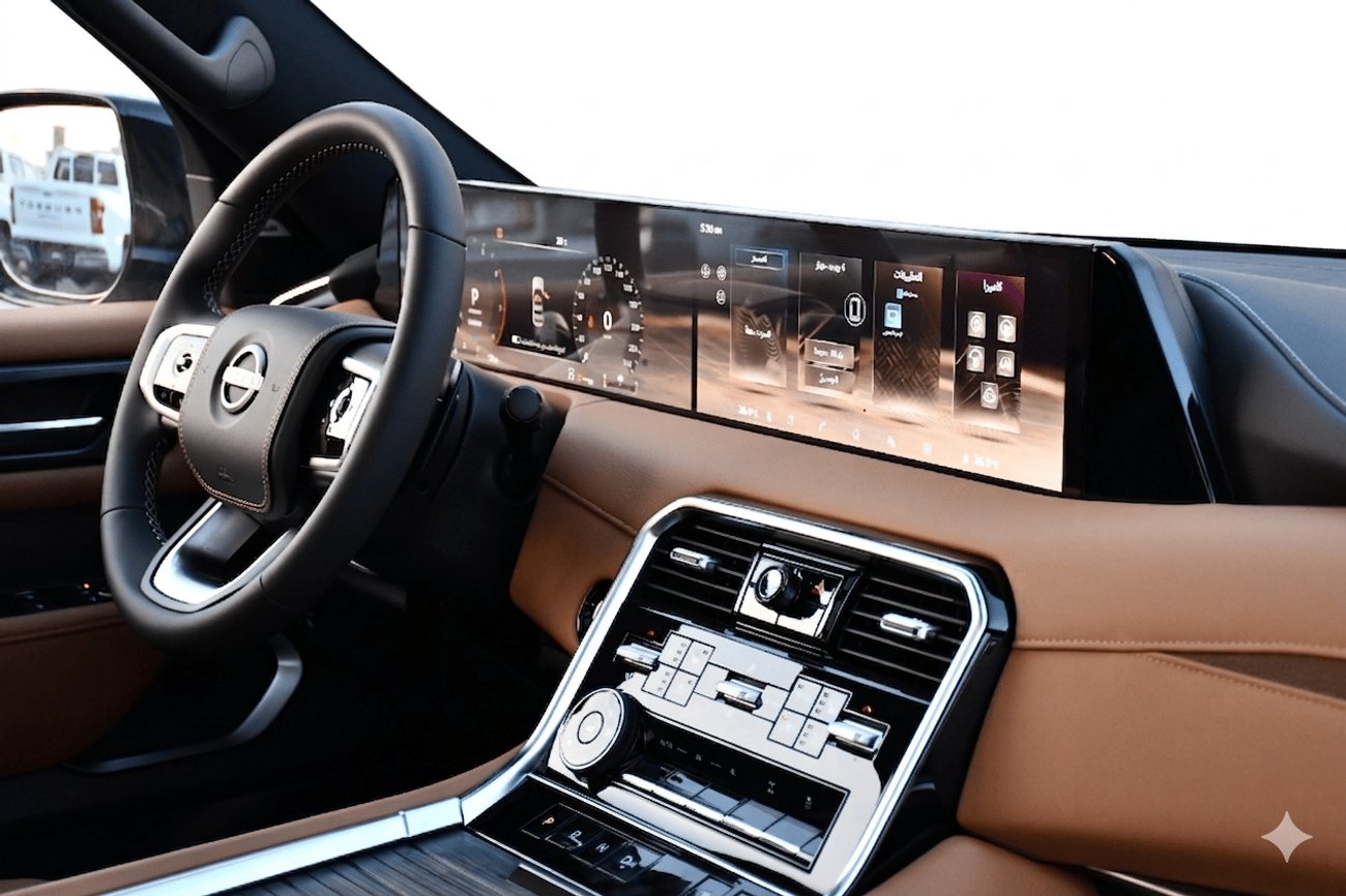 نيسان باترول NISSAN PATROL 3.5L TWIN-TURBO V6 LE PLATINUM CITY FULL OPTION