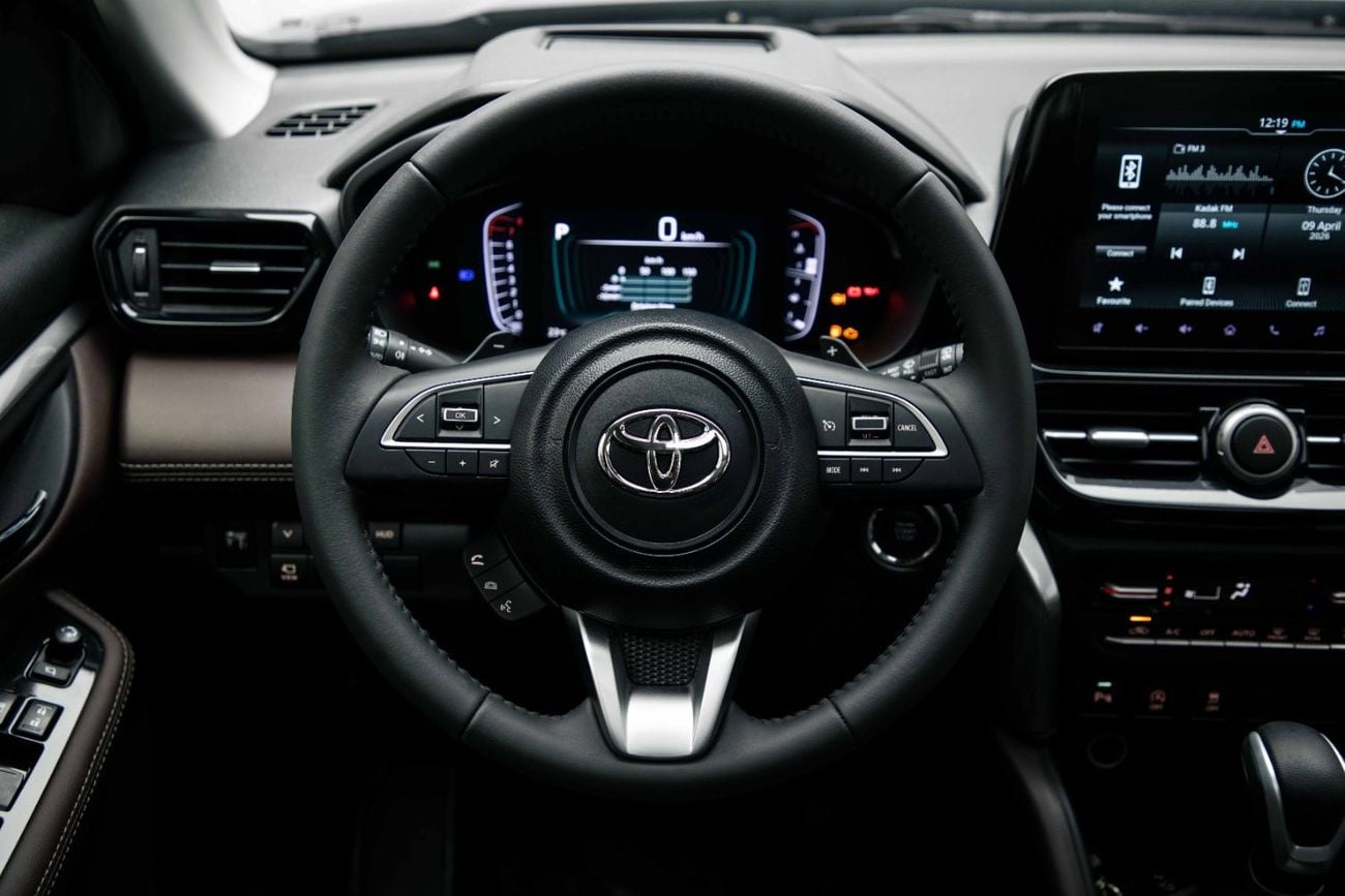 Toyota Urban Cruiser GLX 1.5L - Pearl Midnight Black Inside Black and Brown | Export Only