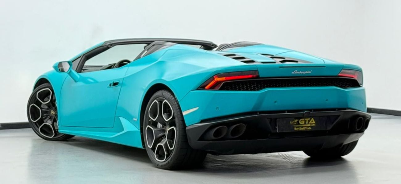 Lamborghini Huracan 2017 Lamborghini Huracan LP610-4 Spyder ,Full Service History ,GCC